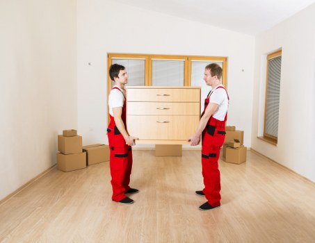 Streamlined furniture pick-up process in Storage Belgravia